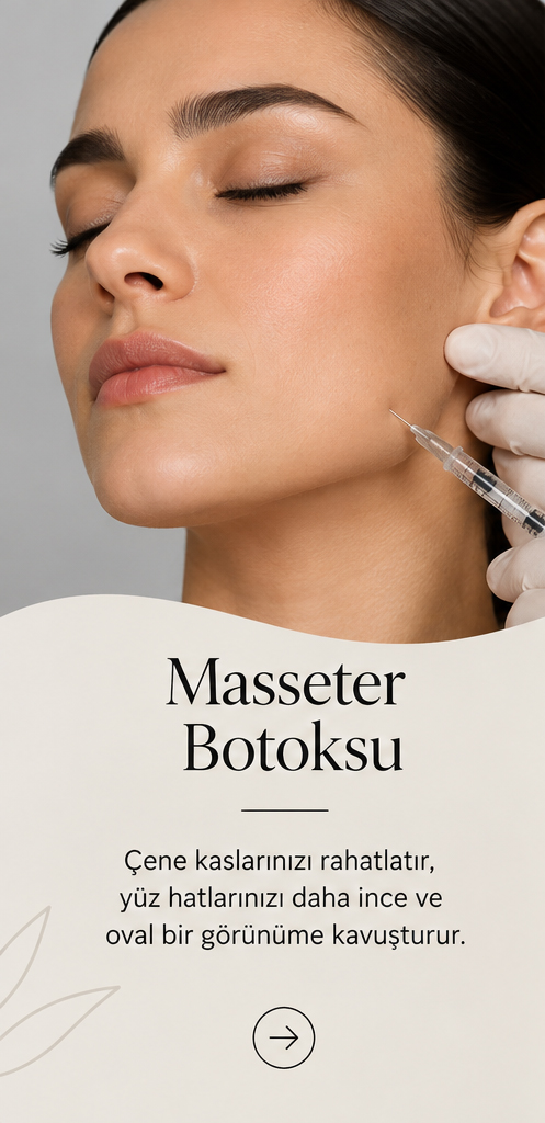 Masseter botoksu uygulaması